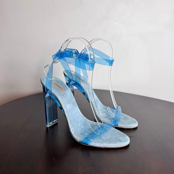 Yeezy Season 7 PVC Ankle Strap Sandals - Size 38 - Picture 4 of 9